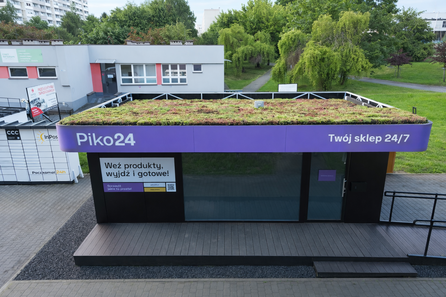 sklep autonomiczny, pawilon autonomiczny, budynek modułowy sklep sklep autonomiczny, pawilon autonomiczny, budynek modułowy sklep