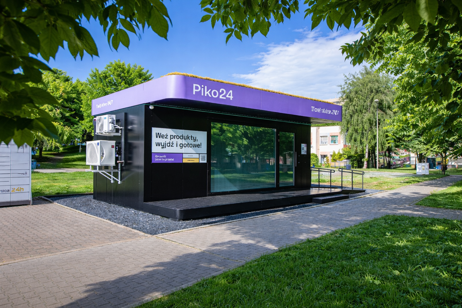 sklep autonomiczny, pawilon autonomiczny, budynek modułowy sklep sklep autonomiczny, pawilon autonomiczny, budynek modułowy sklep