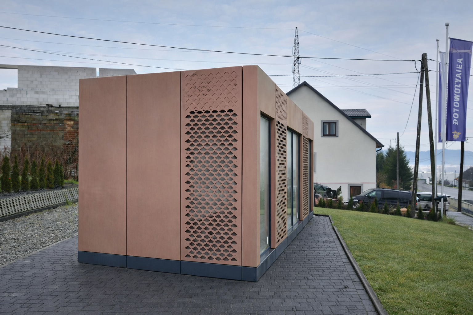 pawilon ogrodowy biuro modułowe